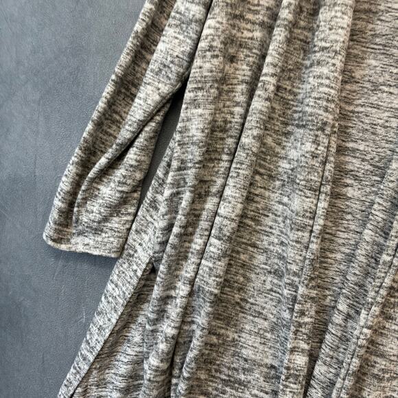 Per Seption Plus Size 1X Womens Open Front Cardigan Soft Feminine Teacher Duster - Picture 3 of 6